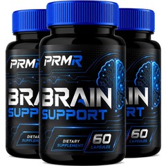 Brain Support Nootropic Supplement Cognitive Support, Improves Memory ( 3 Pack )