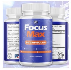 Focus Max Capsules, FocusMax Pills with All Natural Ingredients, Multivitamin