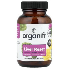 2 X Organifi, Liver Reset, 60 Capsules