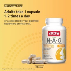 N-A-G 700 mg N-Acetyl Glucosamine: Unflavored Veggie Capsules for Flexibility