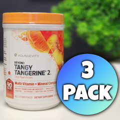 Youngevity Dr. Wallach Beyond Tangy Tangerine 2.0 Powder (3 Pack)