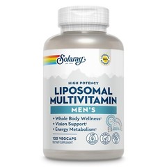 Solaray Liposomal Multivitamin for Men Enhanced 120 Ct.