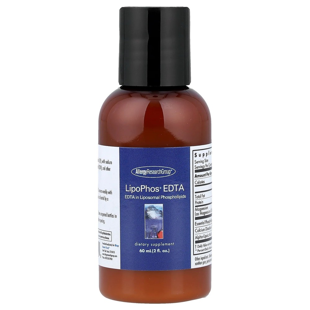2 X Allergy Research Group, LipoPhos� EDTA, 2 fl oz (60 ml)