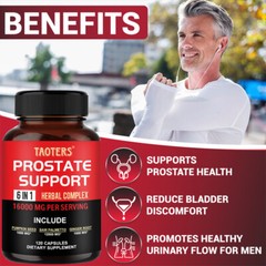 Saw Palmetto 600MG Extract 120 Capsules Prostate Support Prevents Hair Loss