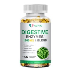 Prebiotic & Probiotics Gas,Constipation Bloating Relief Digestive Enzymes 1060mg