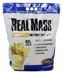 Gaspari Nutrition Real Mass: Advanced Weight Gainer, Protein and Complex Carb…