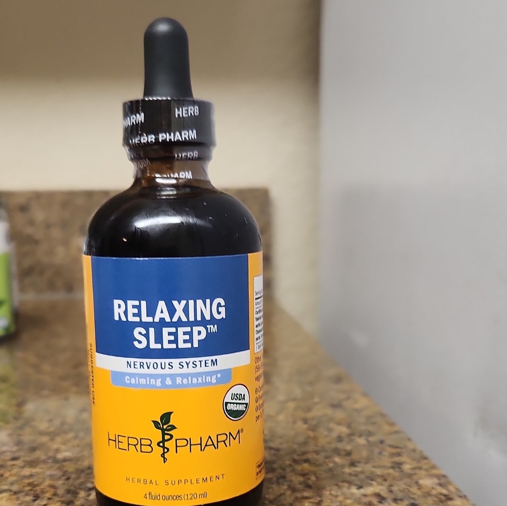 Herb Pharm Relaxing Sleep Liquid Drops Sleep Aid Nervous System 4 fl oz