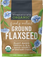 Organic Ground Flaxseed – Premium Quality Plant-based Protein And