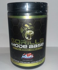 Gorilla Mode Base Pre Workout – Bombsicle 30 Servings Exp 2/2026
