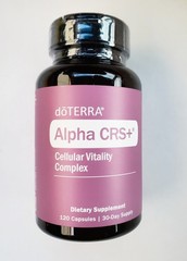 doTerra Alpha CRS+ Cellular Vitality Complex Capsules 120 Exp 1/2028 New Sealed