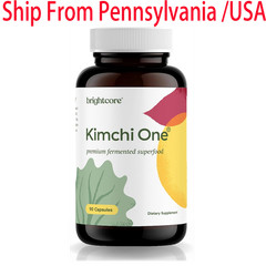 Brightcore Nutrition Kimchi Powder Capsules Probiotics Enzymes Antioxidant 90Cap