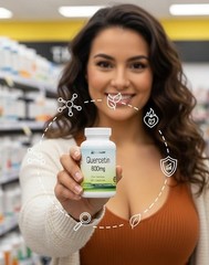 Quercetin 600mg Capsules, 60 Servings – USA Deal