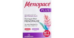 Vitabiotics Menopace Plus Active Botanical 56 Tablets Menopause Support