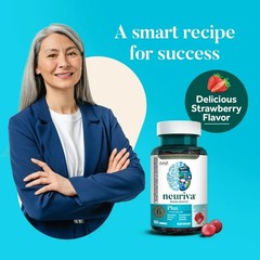Neuriva® Plus Brain Health Gummies – Strawberry – 50 Ct – EXP 10/2026