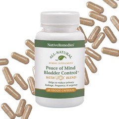 Native Remedies Bladder Control Supplements – Peace of Mind with Urox – Bladder