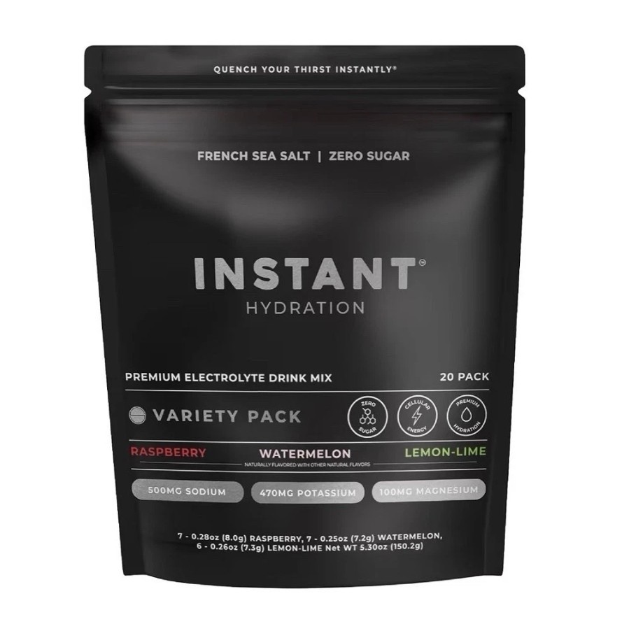 Instant Hydration Sugar Free Electrolytes Packets VARIETY 20 Pack