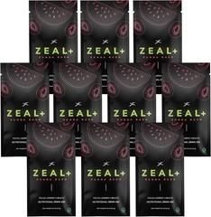 Sustained Energy & Focus with Zeal+ Rumba Rush Drink Mix – 10 Single Servings