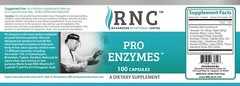 Pro Enzyme (Metabolic Enzyme) – 100 Capsules, Bottle
