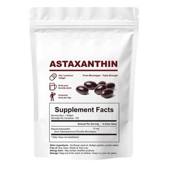 Softgels 120ct – Support Antioxidant for Skin, Eye Joint Health Astaxanthin 12mg