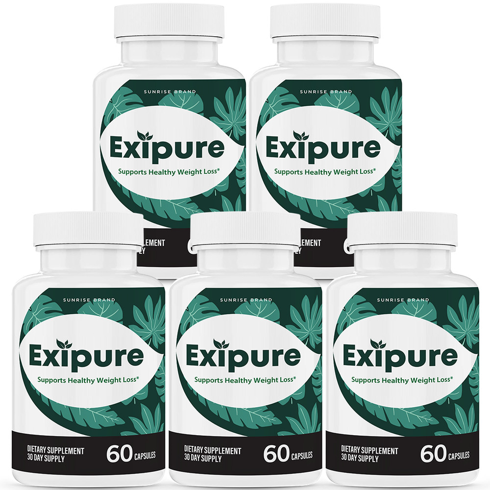 Exipure Pills, Max Strength Original Formula, Weight Management – 5 Pack