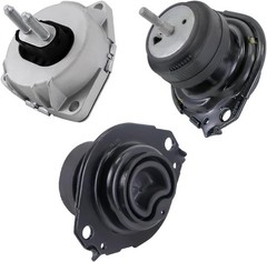 3PCS Engine Motor Mount and Automatic Transmission Mount Set Compatible with