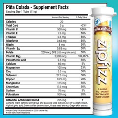 Zipfizz Multi-Vitamin Energy Hydration Drink Mix, 30 Tubes (Choose Flavors)