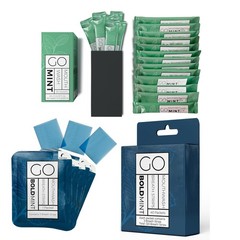 20pc Go Mouthwash Smooth Mint + 40pc Bold Breath Mints