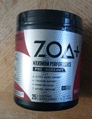 1CT: ZOA+ Zero Sugar PRE-WORKOUT! Powder “Cherry-Lime” NSF-CERTIFIED SPORT 13oz