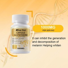 L-Glutathione 1000mg Capsules – Antioxidant, Liver, Immune & Cell Health Support
