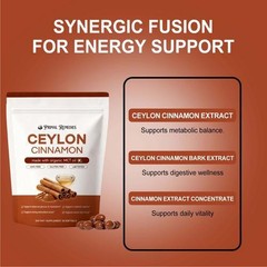 Ceylon Cinnamon Softgels Equivalent 7200mg MCT Oil 30ct Supplement