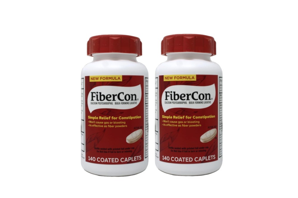 Fiber Therapy for Regularity – Calcium Polycarbophil, 2 Pack, Digestive Health