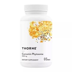 Improved Phytosome Curcumin Thorne 1000mg 60 Capsules High Absorption Supplement
