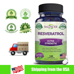 Resveratrol Nicotinamide Nucleoside 1000mg Antioxidant Brain Health 120 Capsules