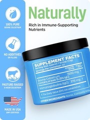 Bovine Colostrum Powder – 40% IgG Highly Concentrated Pure Bovine 3.17 OZ USA