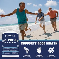 Two-Per-Day (Multivitamin & Minerals) High Potency 30/60/120 Capsules
