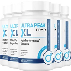 (5 Pack) Ultra Peak XL Man’s Advanced Male Support Supplement – 300 capsules