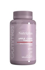 Nutriplus Apple Cider Vinegar Gummies, 60 pc Free Ship – Gomitas Vinagre Manzana
