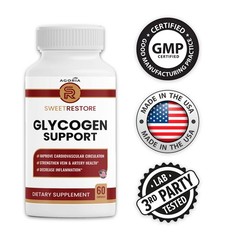 (4 PACK) Sweet Restore Glycogen Support Capsules, Joint Support (240 Capsules)