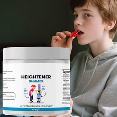 New 60Softgels Heightener Gummies Organic Height Growth For Kids,Teens