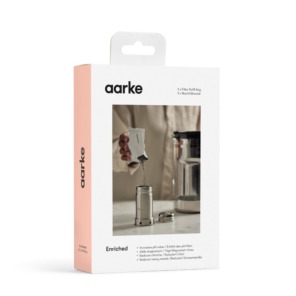 Aarke Enriched Filter Refill Granules – Minerals Infused for Alkaline pH, Eco…