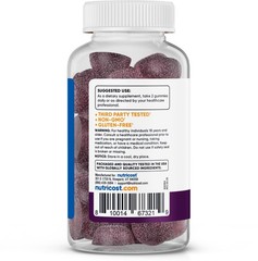 Nutricost Ashwagandha Gummies 1200mg Equivalent (Mixed Berry Flavor) 30 Servings