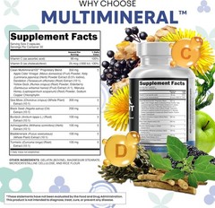 NEW Clean Nutraceuticals Multi-Complex – Sea Moss Ashwagandha Turmeric & Vitamin