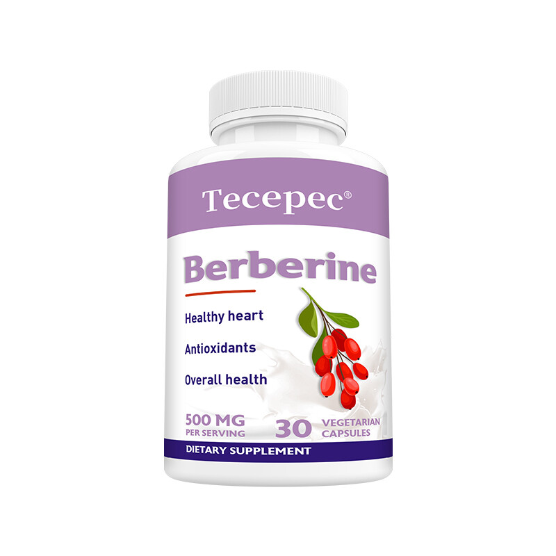 Berberine 500 MG PER SERVING capsules Healthy heart Antioxidants and lmmune