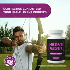 Nerve Reset Capsules, NerveReset Supplement for Nerve Health Support – 3 Pack