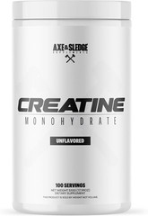 Axe&Sledge Basics Creatine | Unflavored,Enhances Strength&Performance,Increases