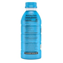 PRIME Hydration – Electrolytes Enhanced Drink – Blue Raspberry, 16.9oz (12 Pack)