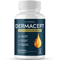 Dermacept Capsules, Official Dermacept Supplement (1 Pack)