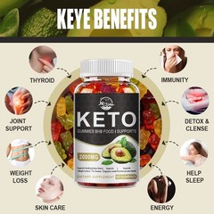 Ketogenic gummies help regulate metabolism control blood sugar and appetite 60pc