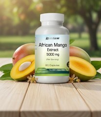 African Mango Extract Capsules 5000mg Serving – High Strength