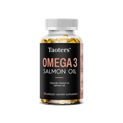 Omega 3 Salmon Oi 1500mg Essential EPA & DHA Brain Healthy 30/60/120 Capsules
